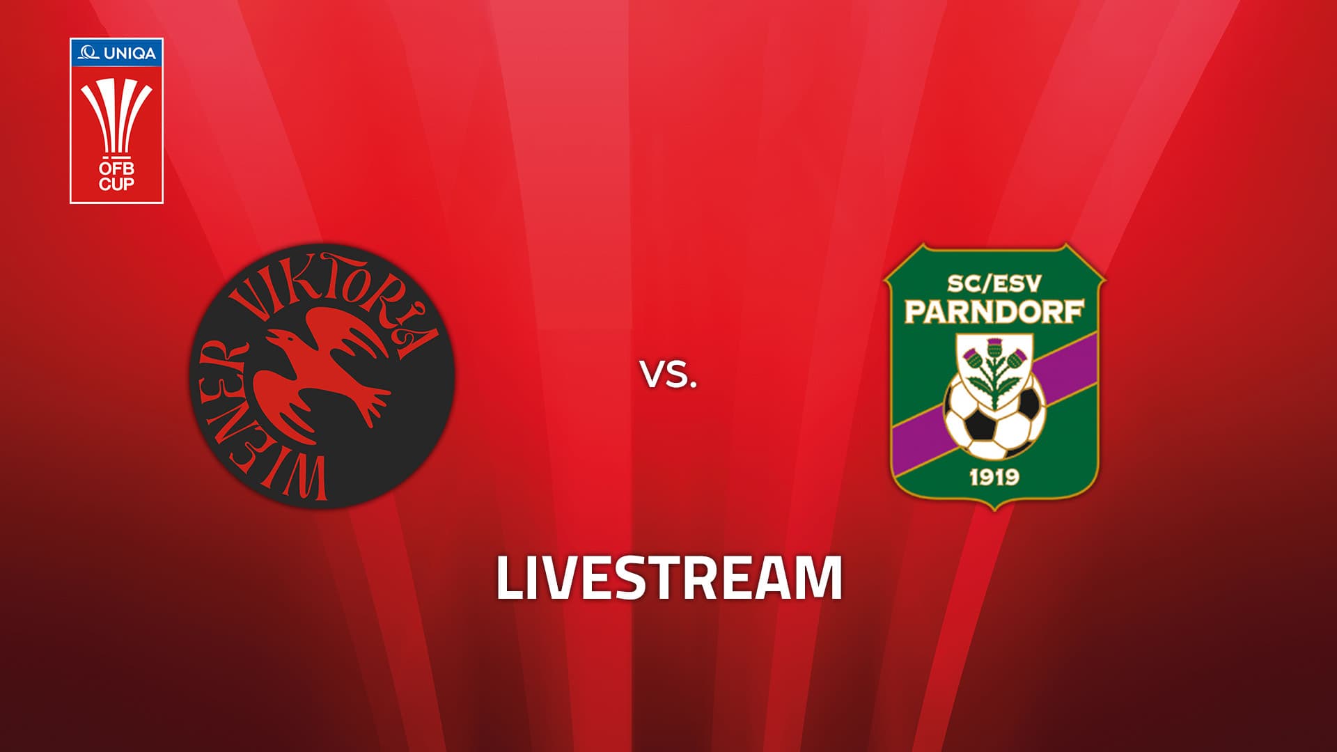 Livestream: SC Wiener Viktoria - SC/ESV Parndorf 1919