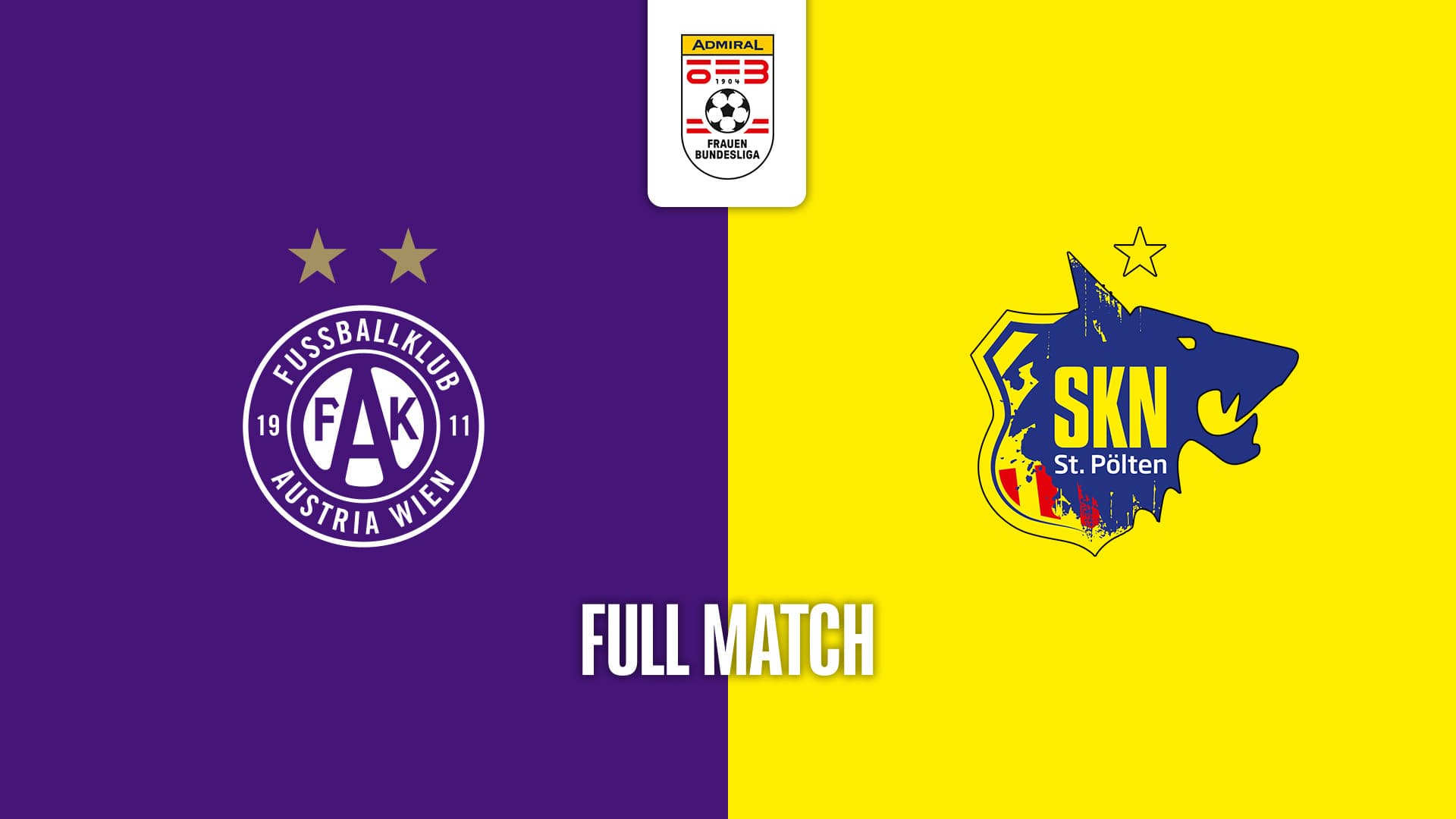 FK Austria Wien - SKN St. Pölten Frauen