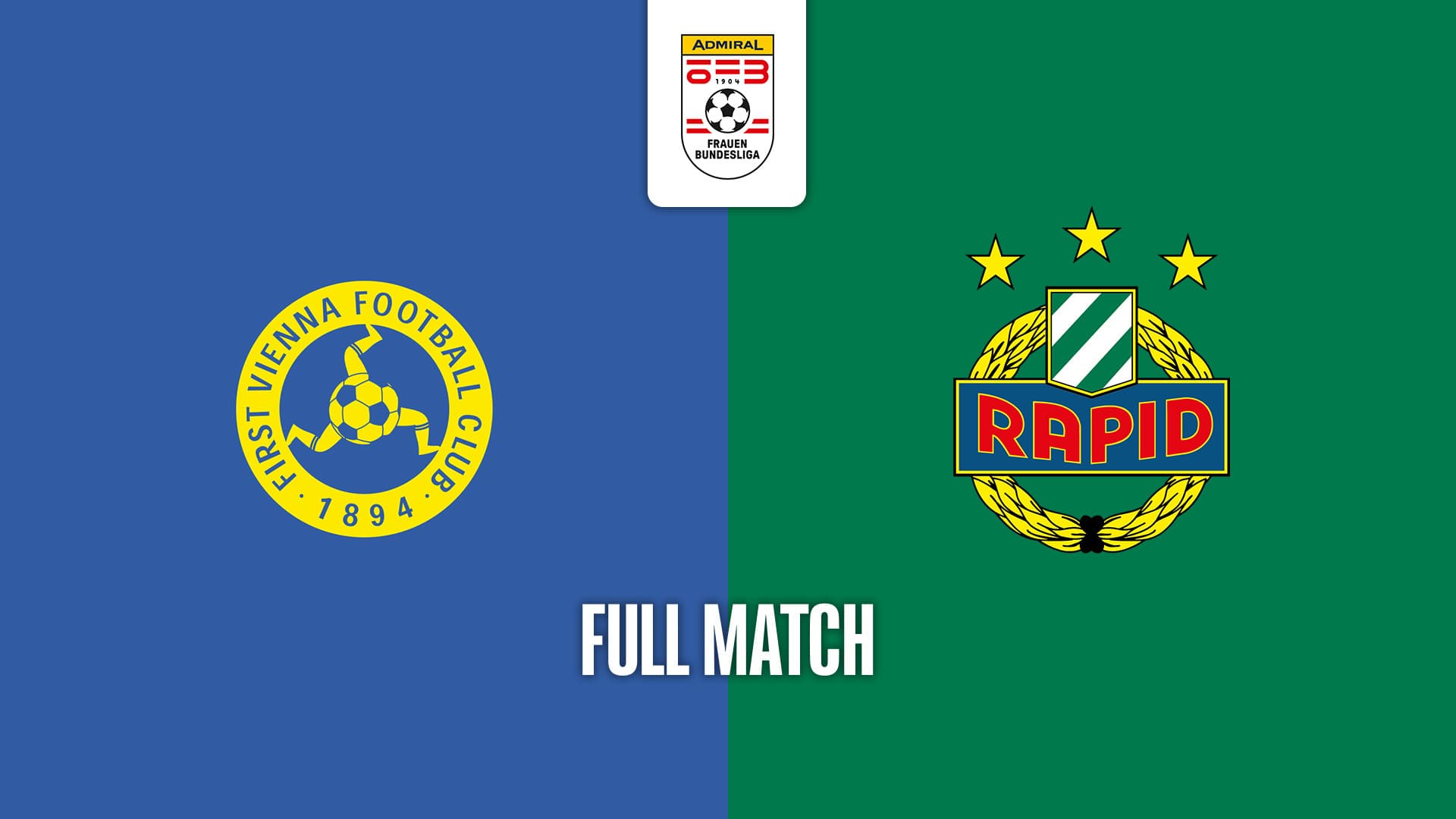First Vienna FC 1894 - SK Rapid