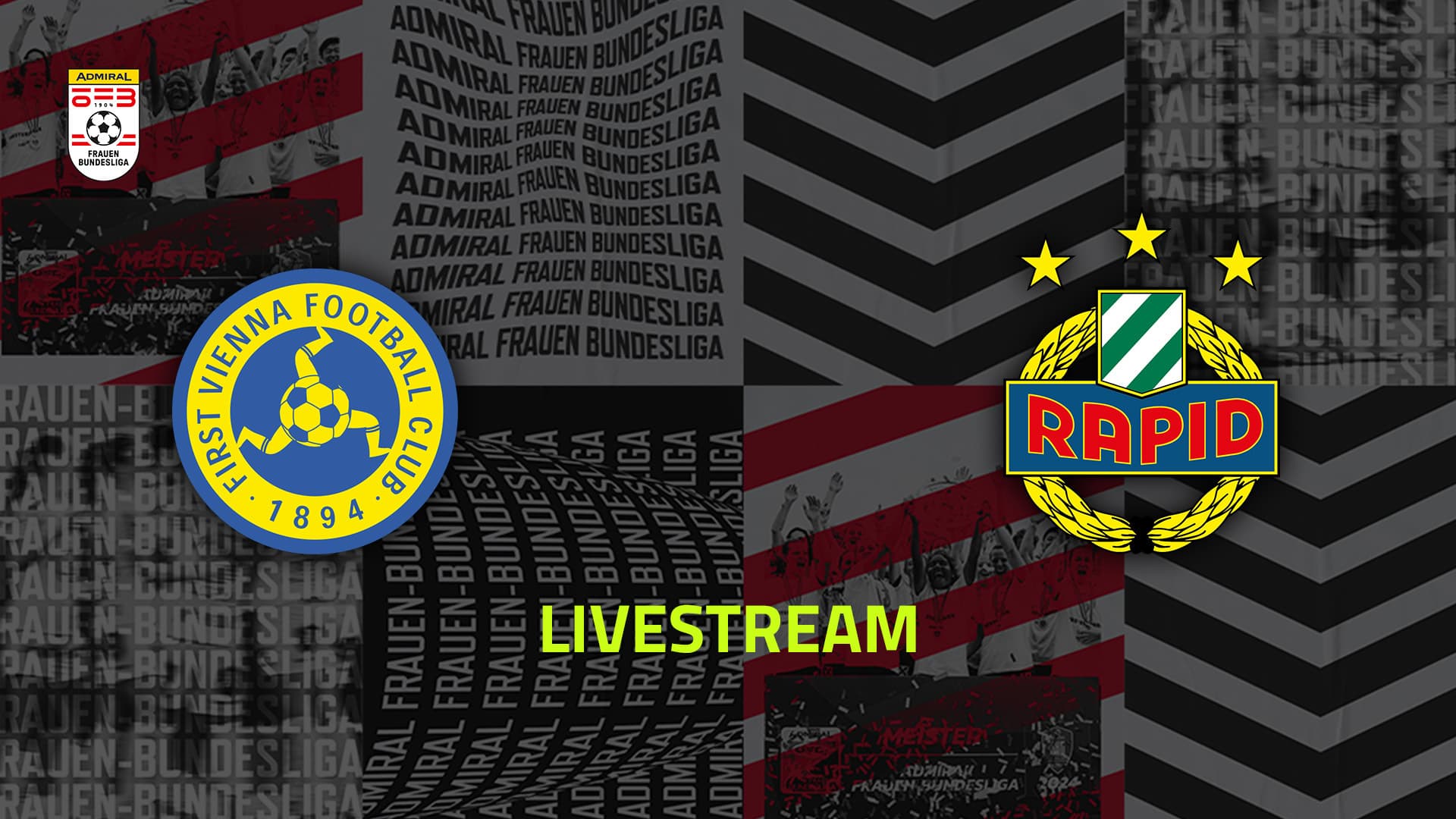 Livestream: First Vienna FC 1894 - SK Rapid