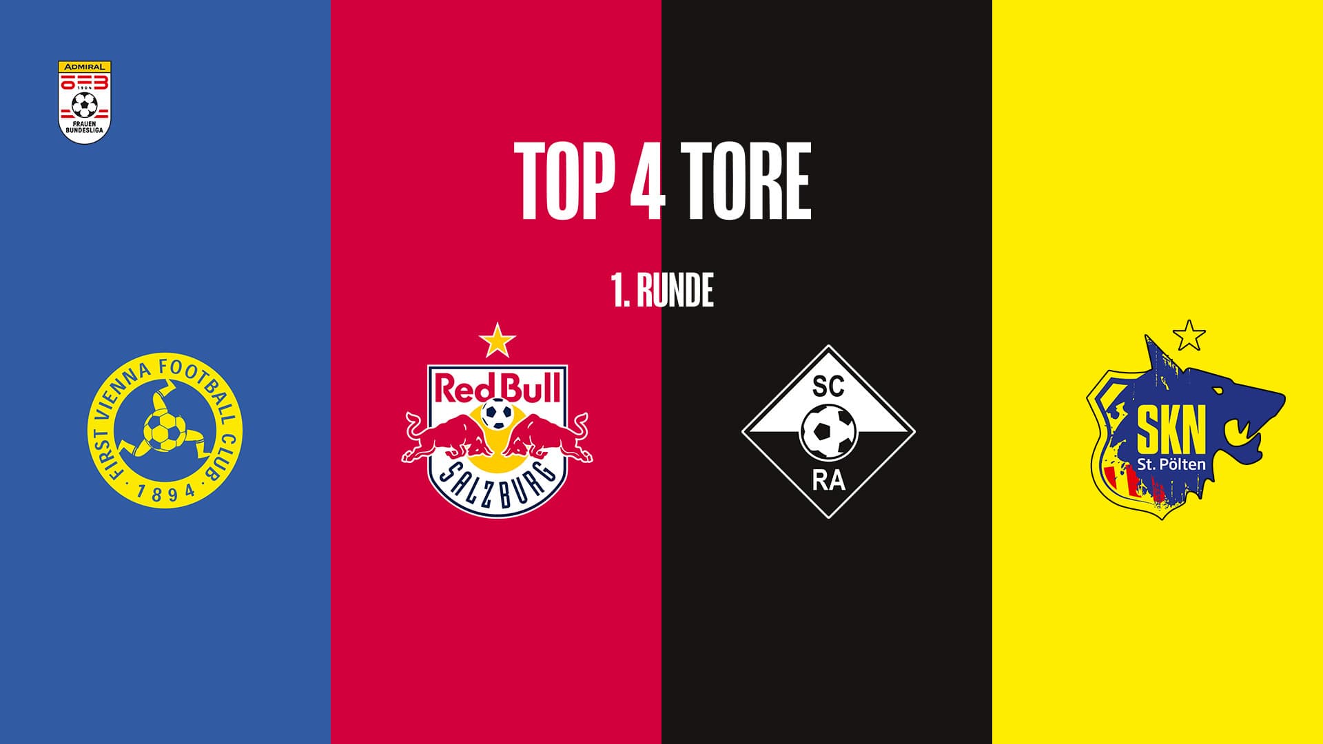 Top 4 Tore | 1. Runde | AFBL