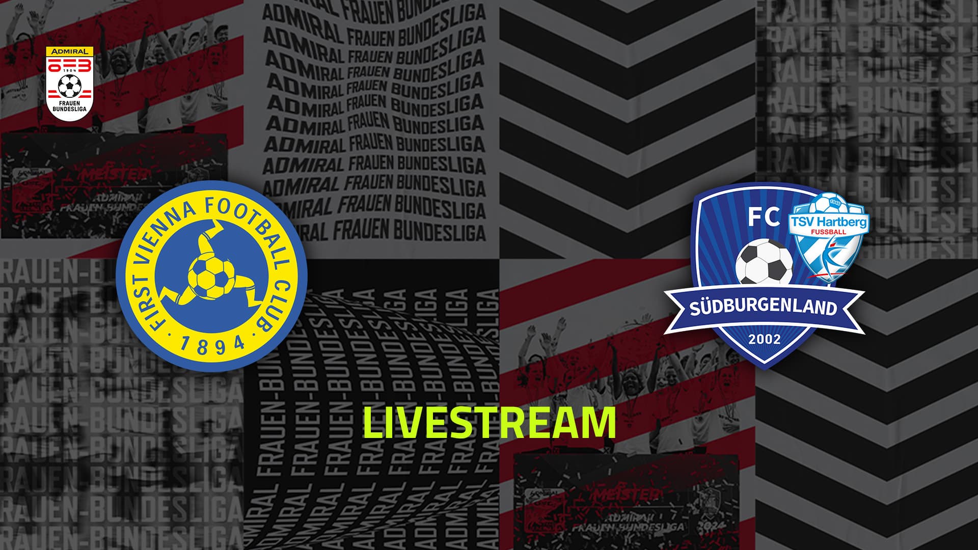 Livestream: First Vienna FC 1894 - SpG Südburgenland / TSV Hartberg