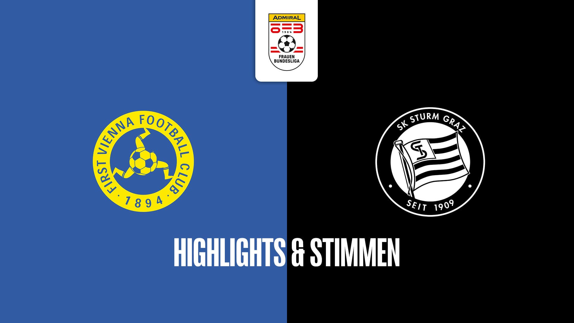 First Vienna FC 1894 - SK Sturm Graz Frauen