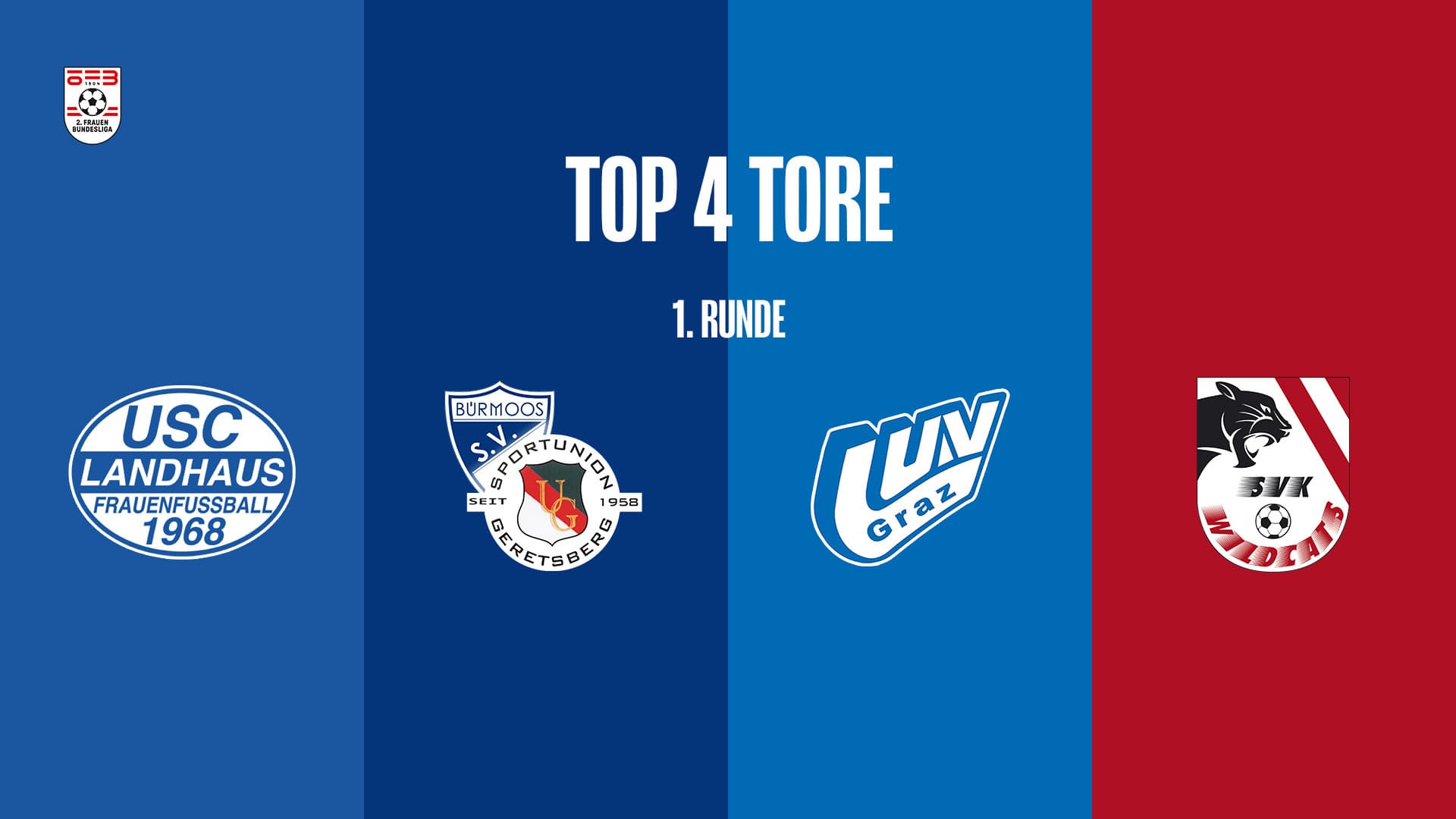 Top 4 Tore | 1. Runde | 2.FBL