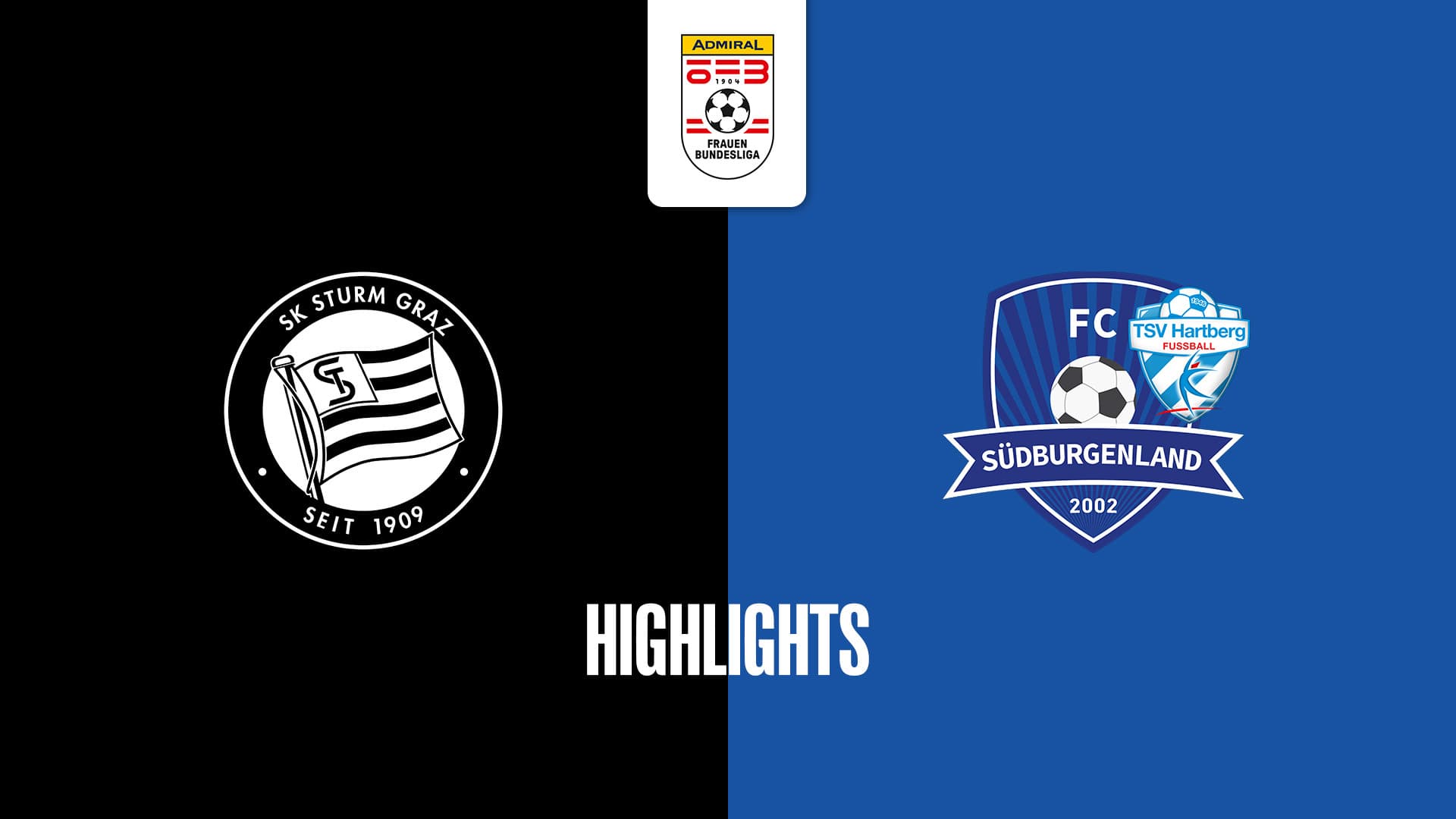 SK Sturm Graz Frauen - SpG Südburgenland / TSV Hartberg