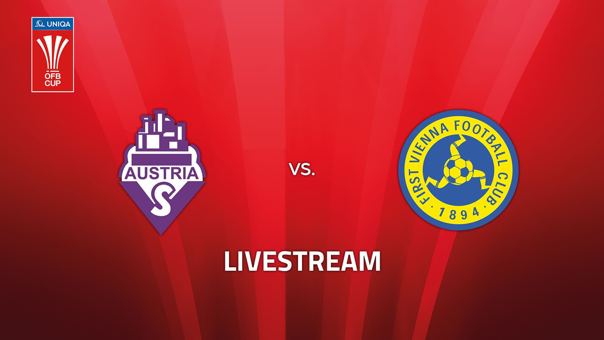 Livestream: SV Austria Salzburg - First Vienna FC 1894