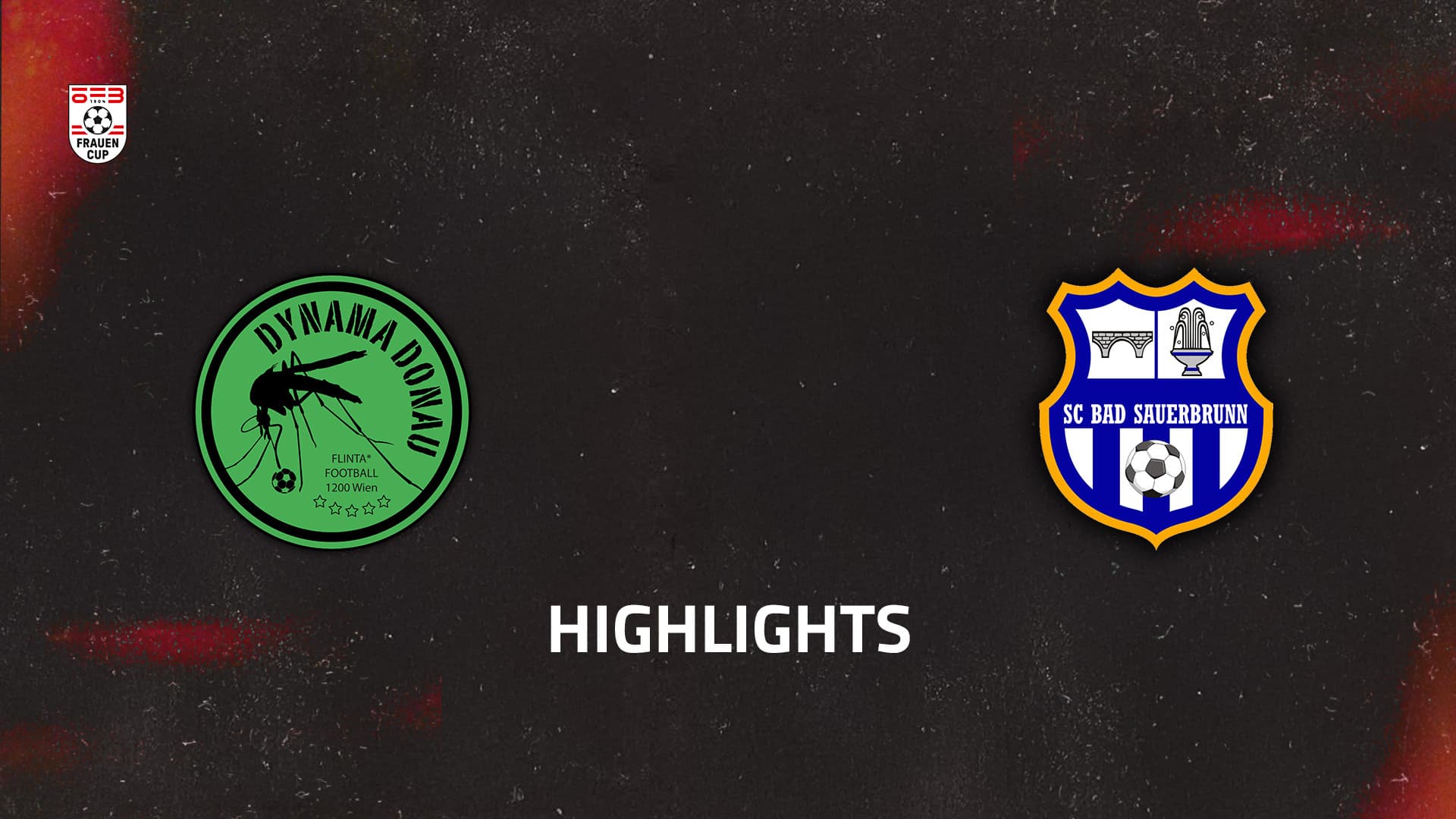Dynama*Dynamo Donau FC - Bad Sauerbrunn