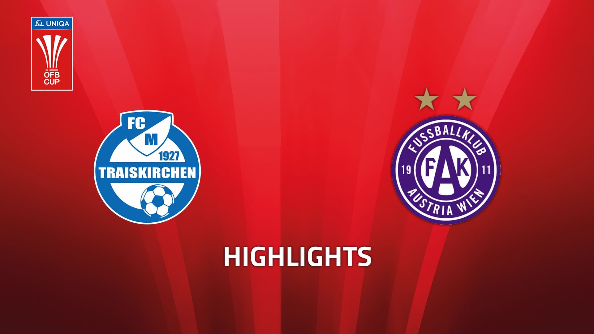 FCM Traiskirchen - FK Austria Wien