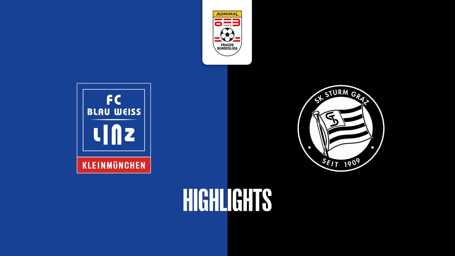 FC Blau - Weiß Linz / Kleinmünchen - SK Sturm Graz Frauen