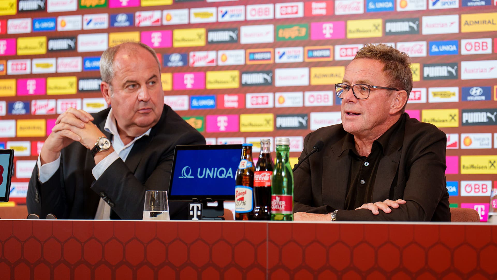 Kaderbekanntgabe mit Ralf Rangnick