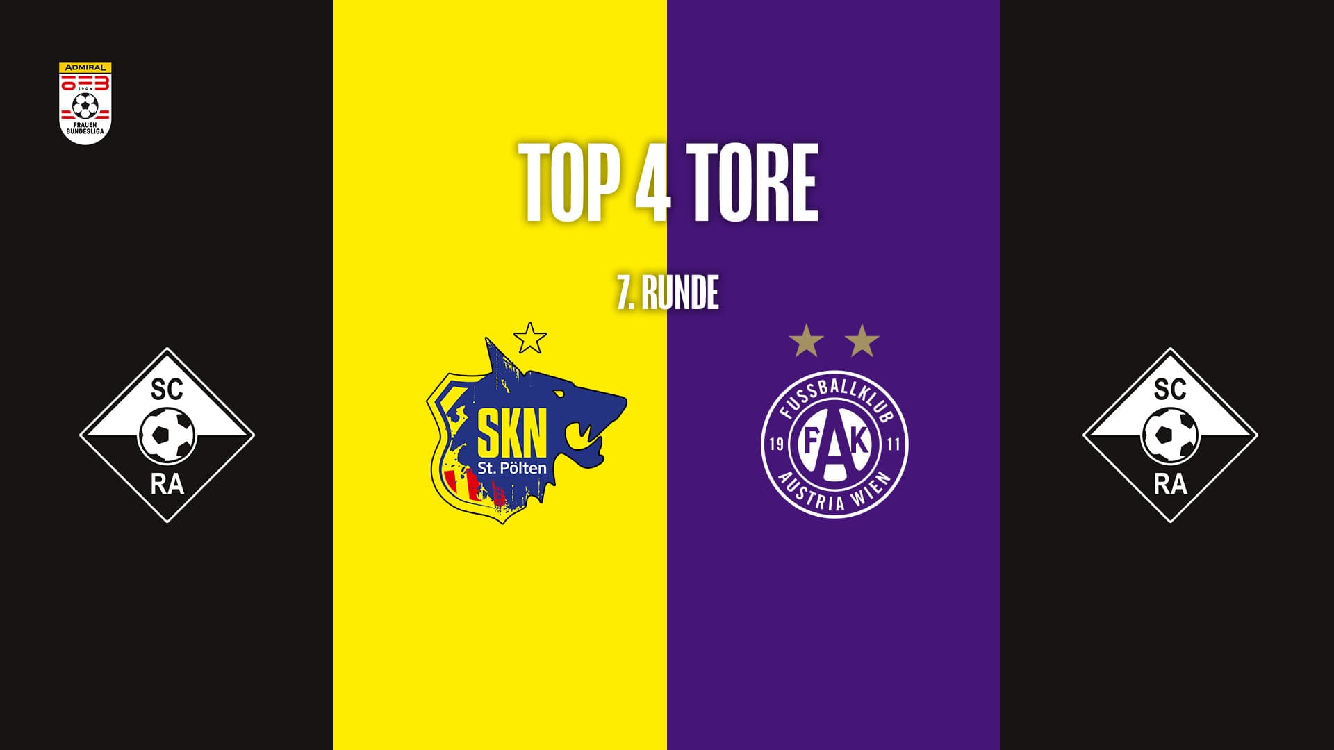 Top 4 Tore | 7. Runde | AFBL