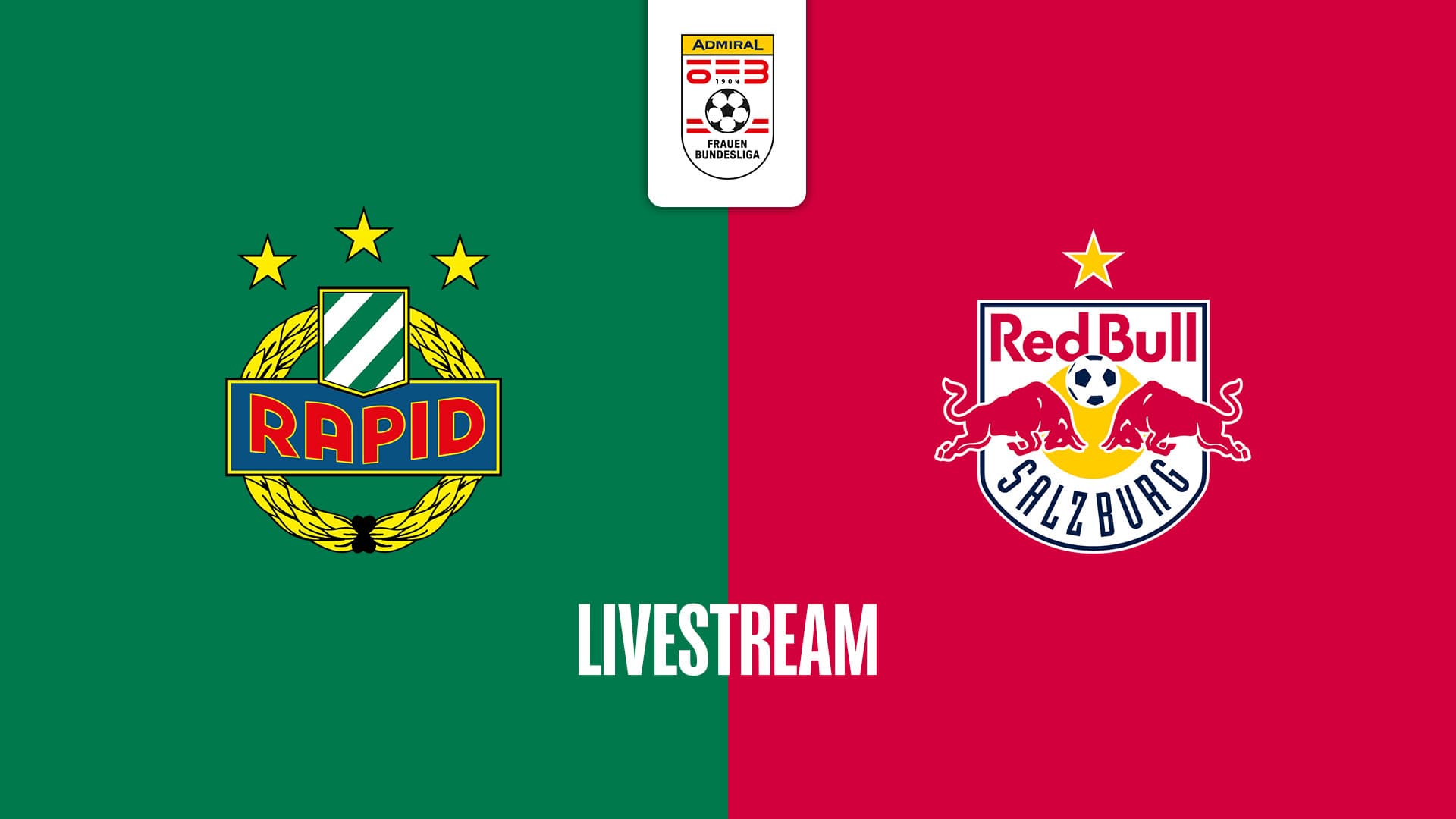 Livestream: SK Rapid - FC Red Bull Salzburg
