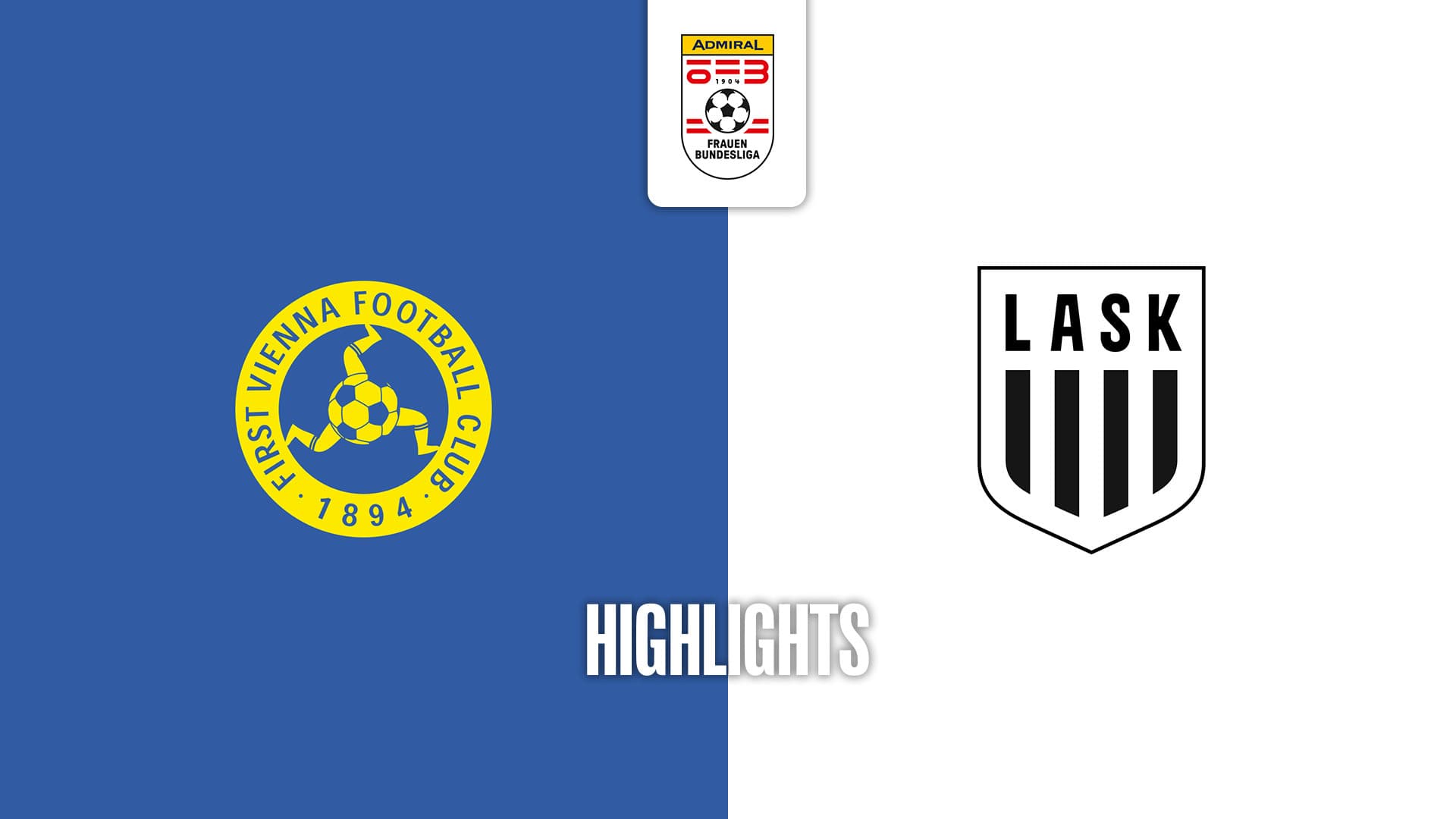 First Vienna FC 1894 - LASK