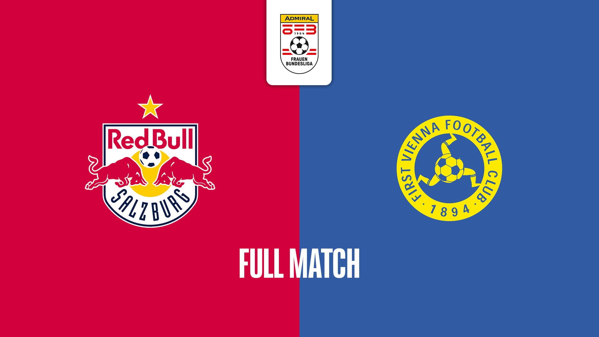 FC Red Bull Salzburg - First Vienna FC 1894