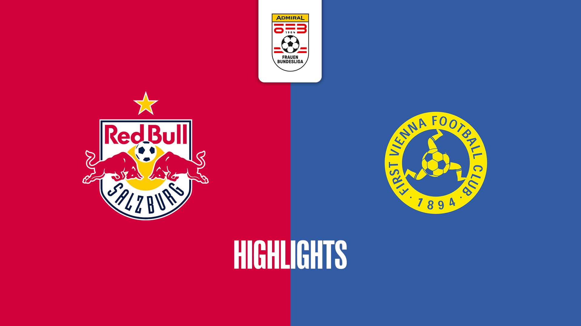FC Red Bull Salzburg - First Vienna FC 1894