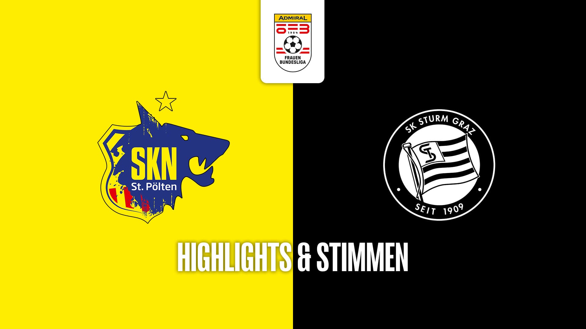 SKN St. Pölten Frauen - SK Sturm Graz Frauen