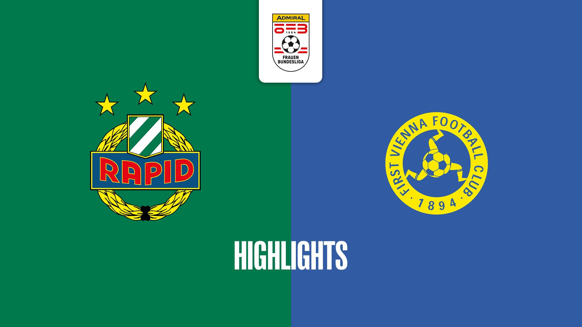 SK Rapid - First Vienna FC 1894