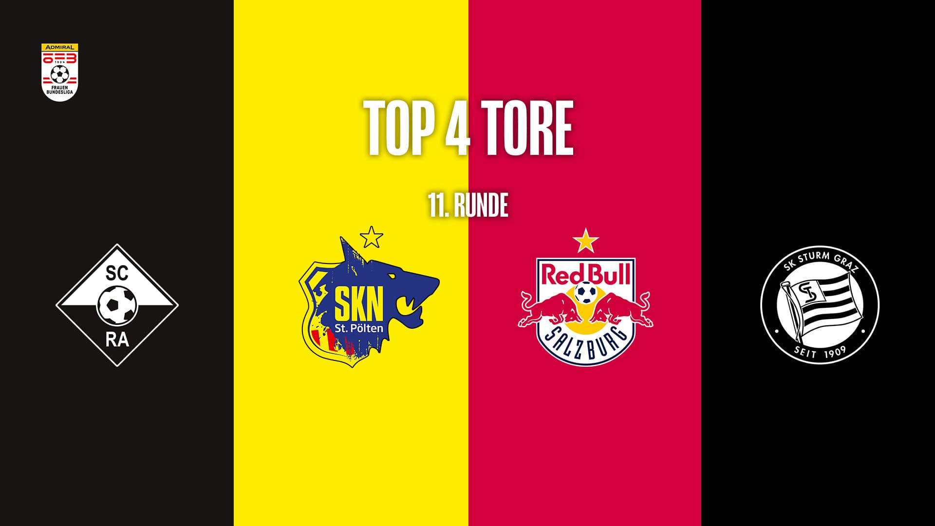 Top 4 Tore | 11. Runde | AFBL
