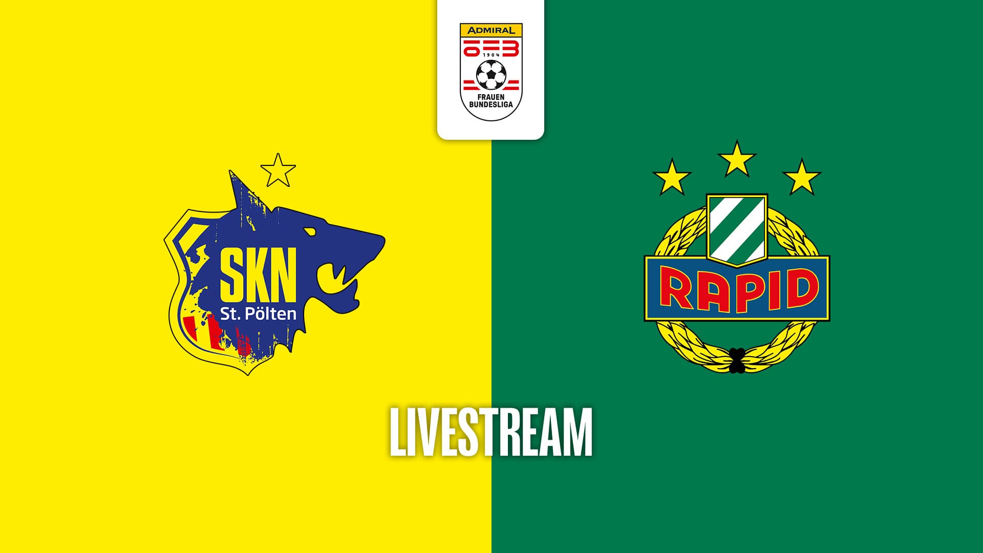 Livestream: SKN St. Pölten Frauen - SK Rapid