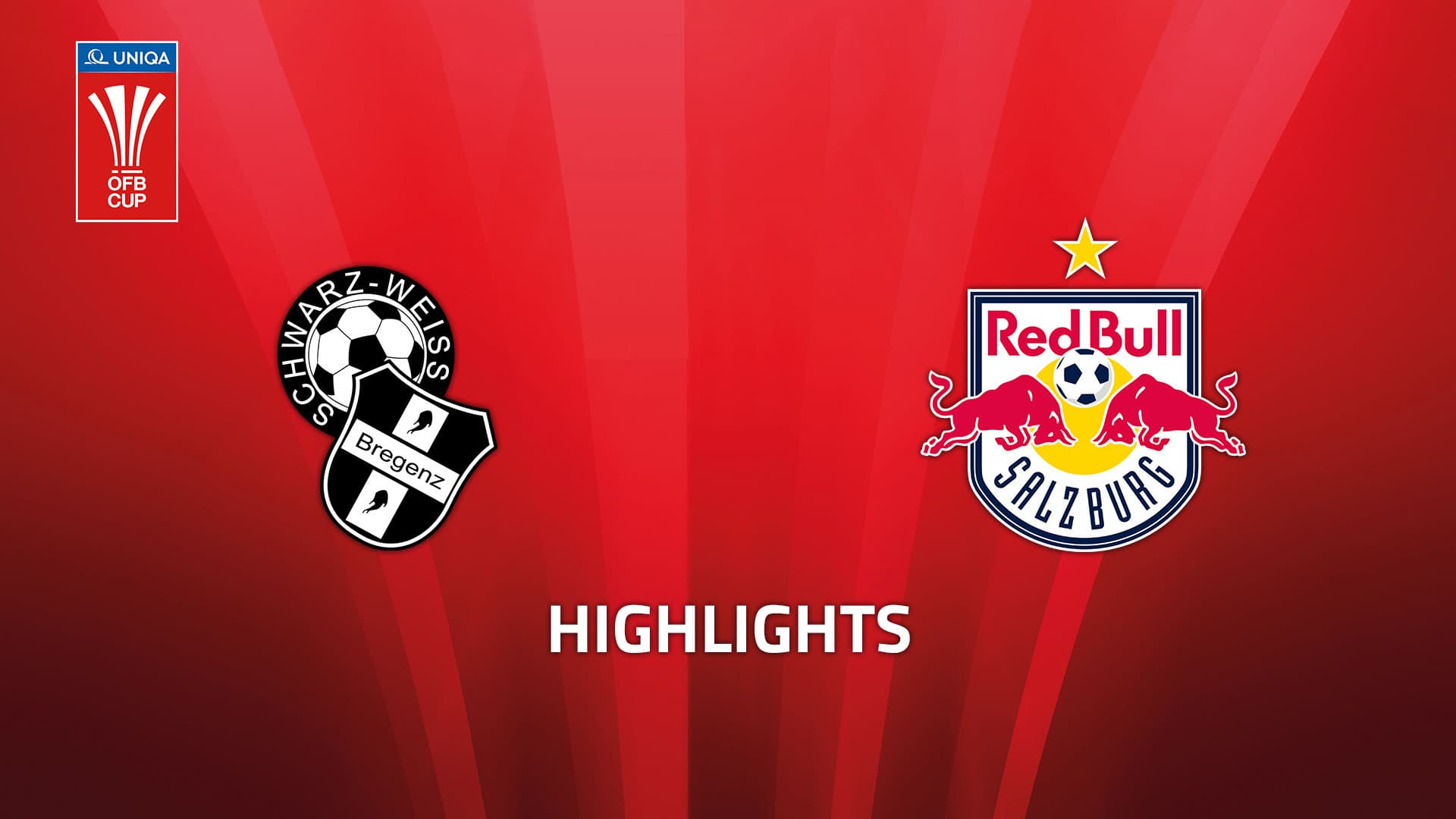 SW Bregenz - FC Red Bull Salzburg