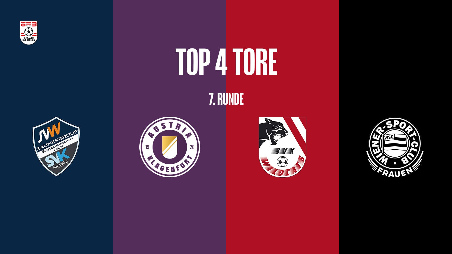 Top 4 Tore | 7. Runde | 2.FBL
