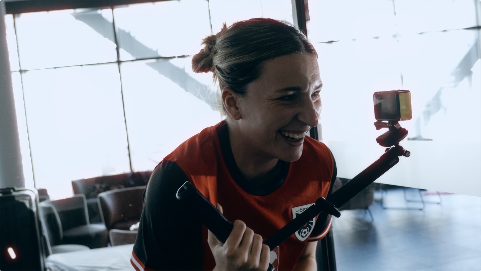 Behind the scenes mit Barbara Dunst am Media Day 2026