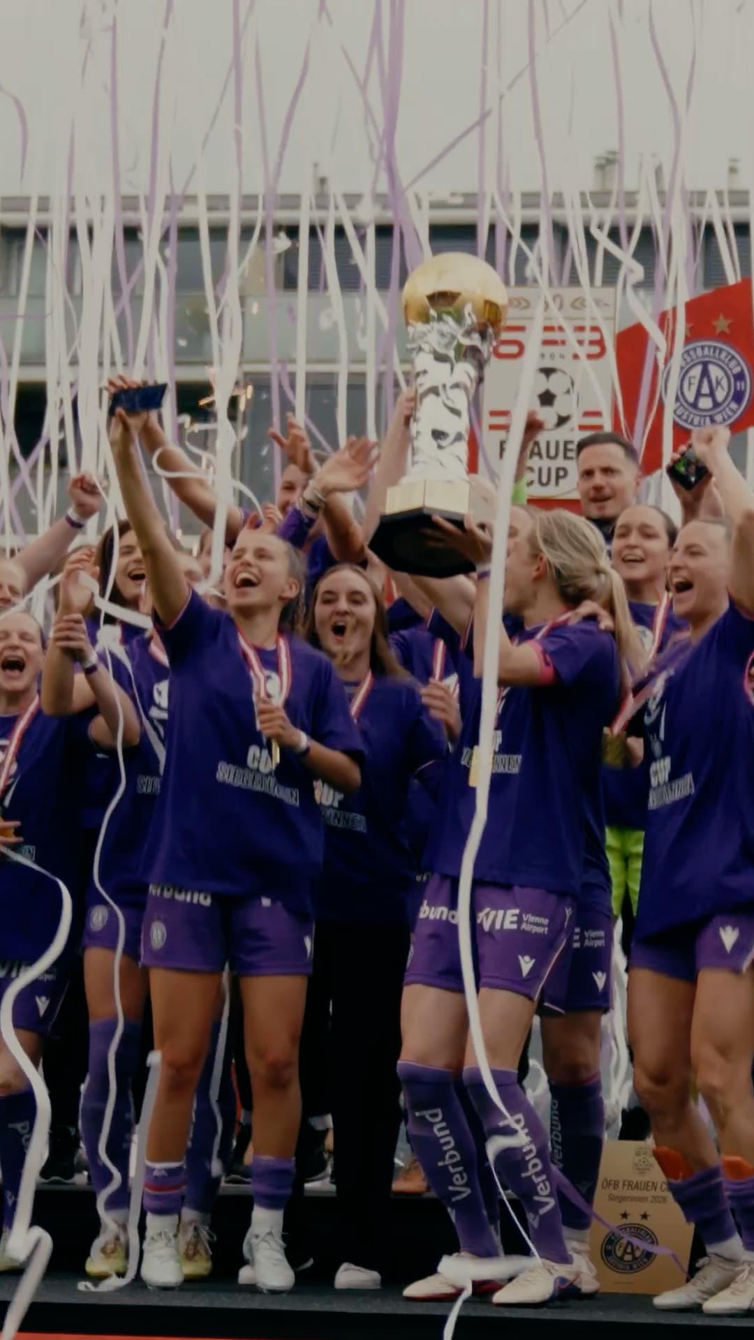 FK Austria Wien ist ÖFB Frauen Cup-Sieger! 🤩