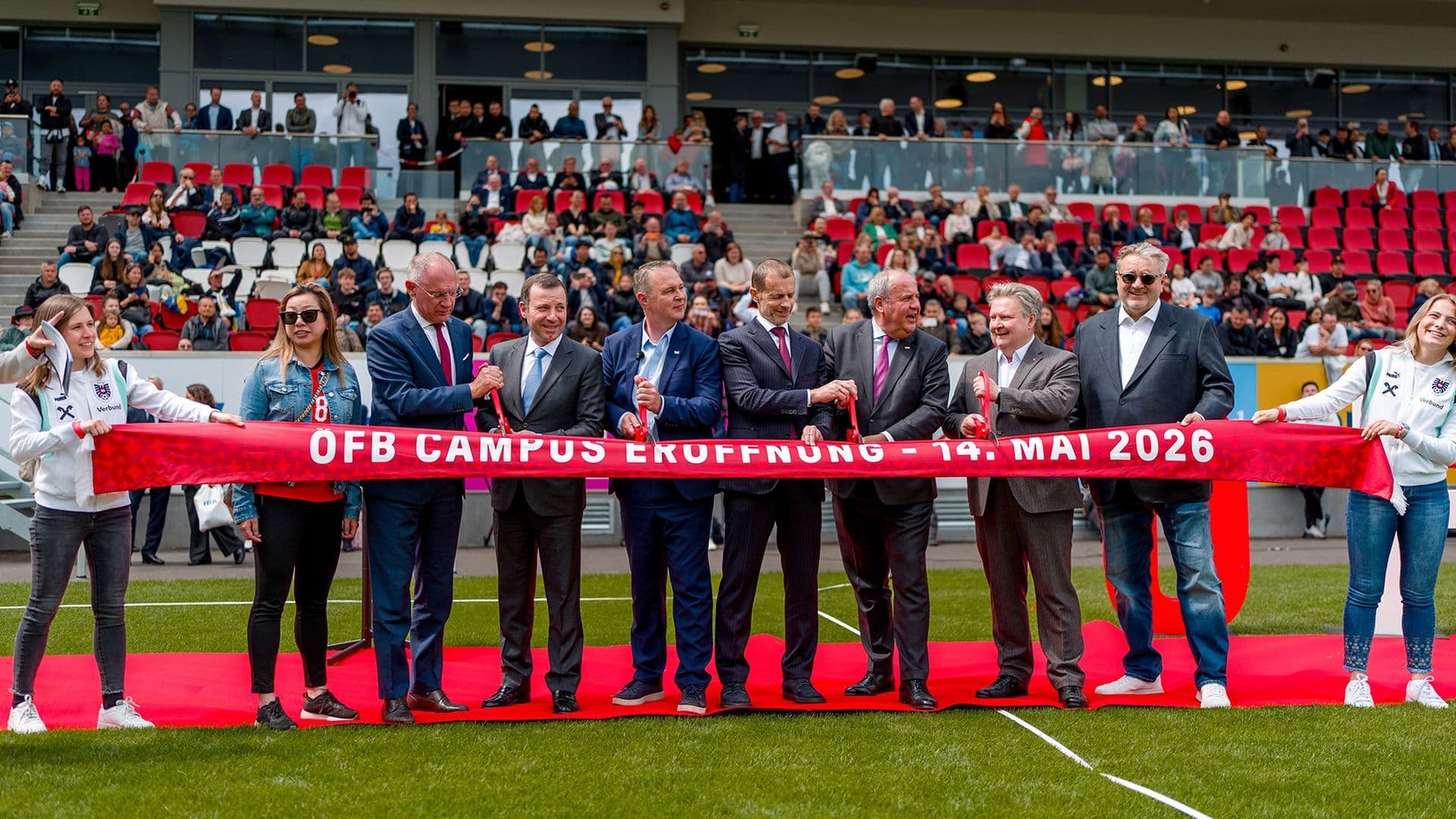 ÖFB Campus offiziell eröffnet