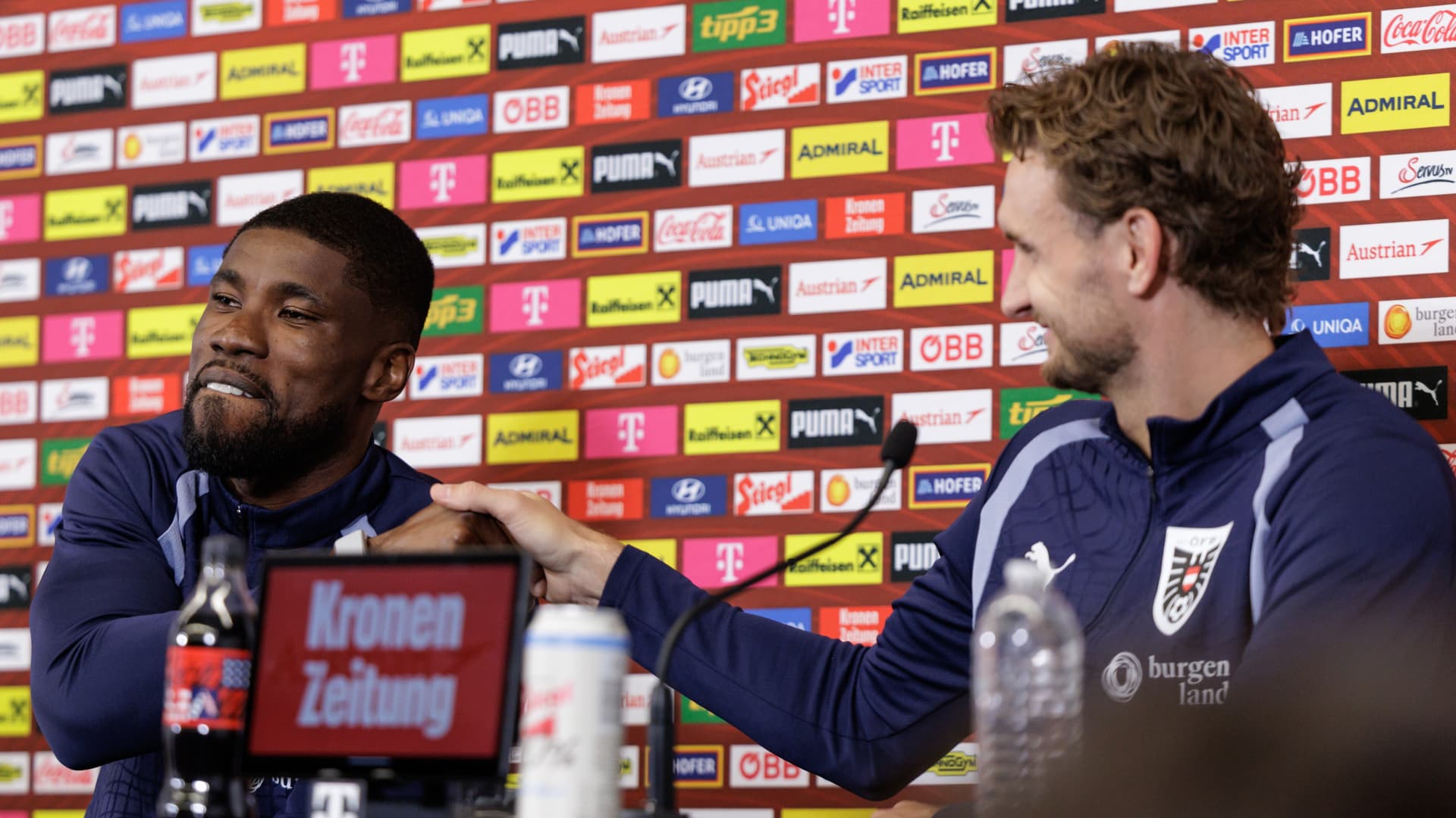 Pressekonferenz mit Kevin Danso und Stefan Posch