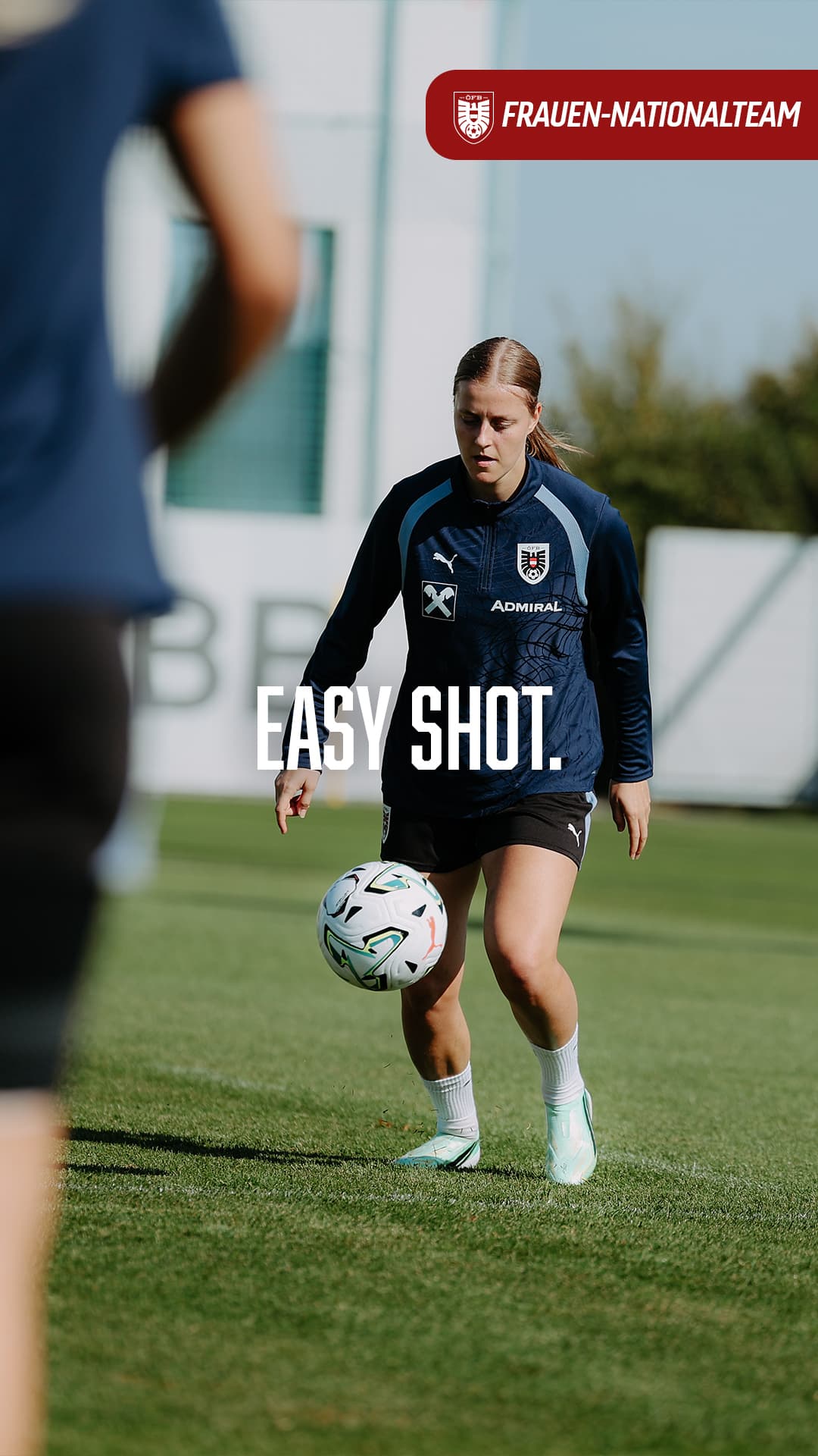 Easy Shot für Sarah Gutmann. 😁