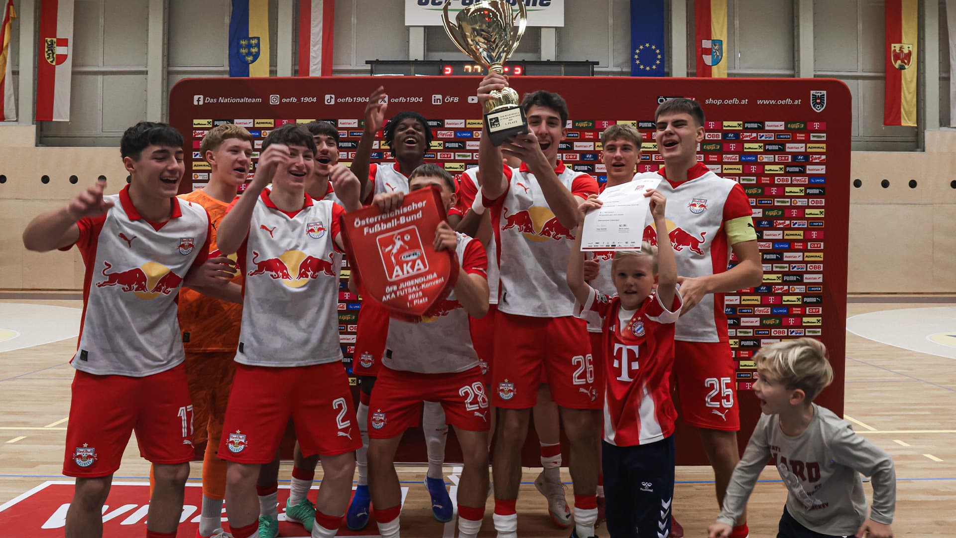Red Bull Akademie setzt sich Futsal-Krone 2025 auf