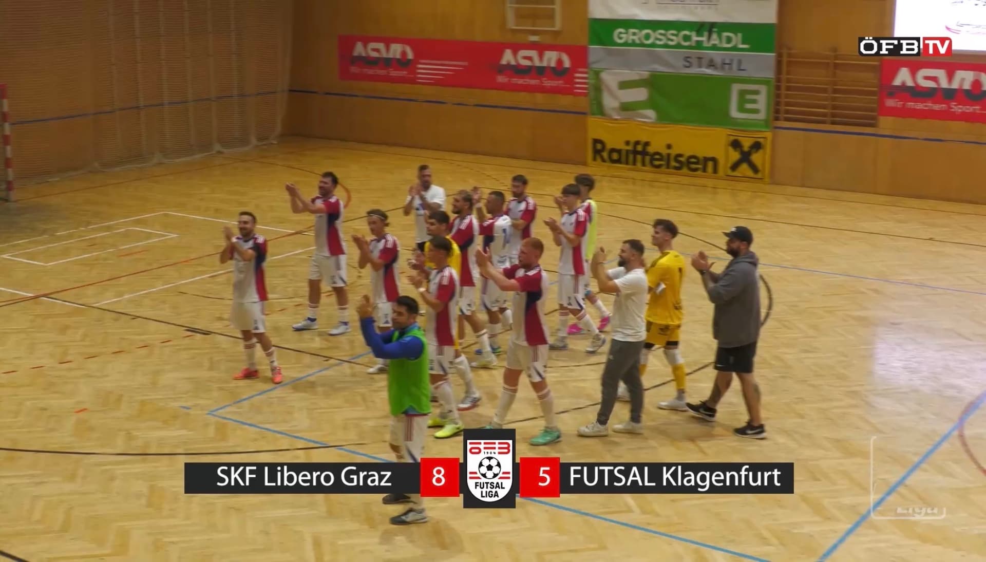 Highlights: SFK Libero Graz - Futsal versli.at Klagenfurt