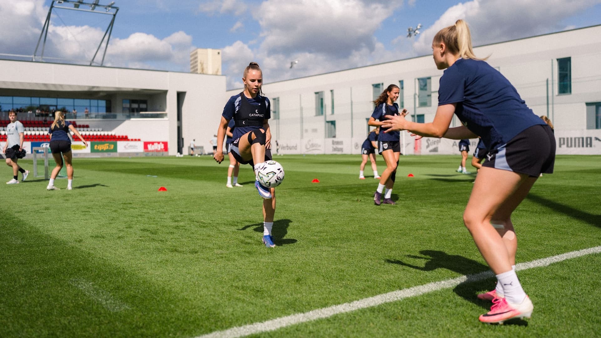 Perspektivspielerinnen-Lehrgang erstmals am ÖFB-Campus
