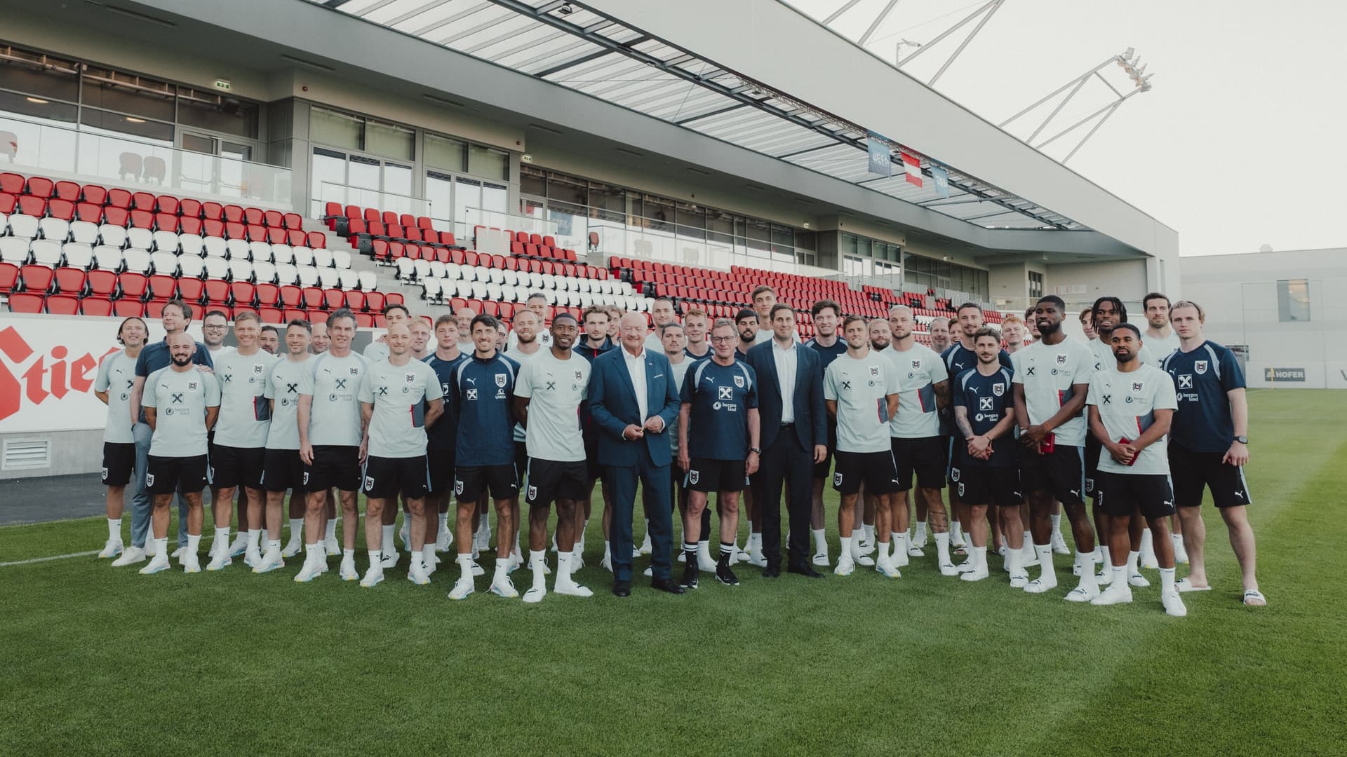 Nationalteam vom Bundeskanzler zur WM verabschiedet