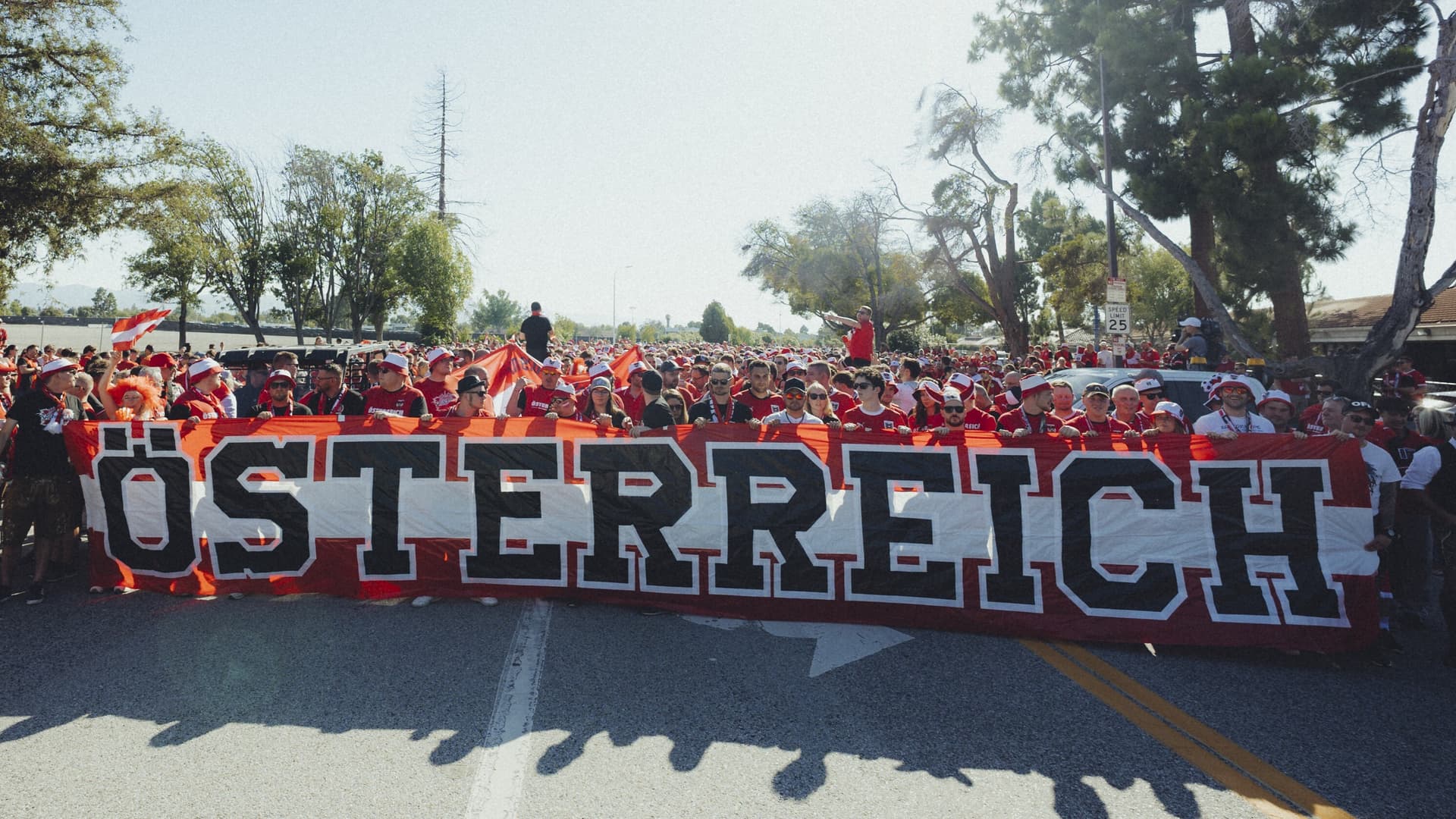 Österreich-Fans erobern San Francisco