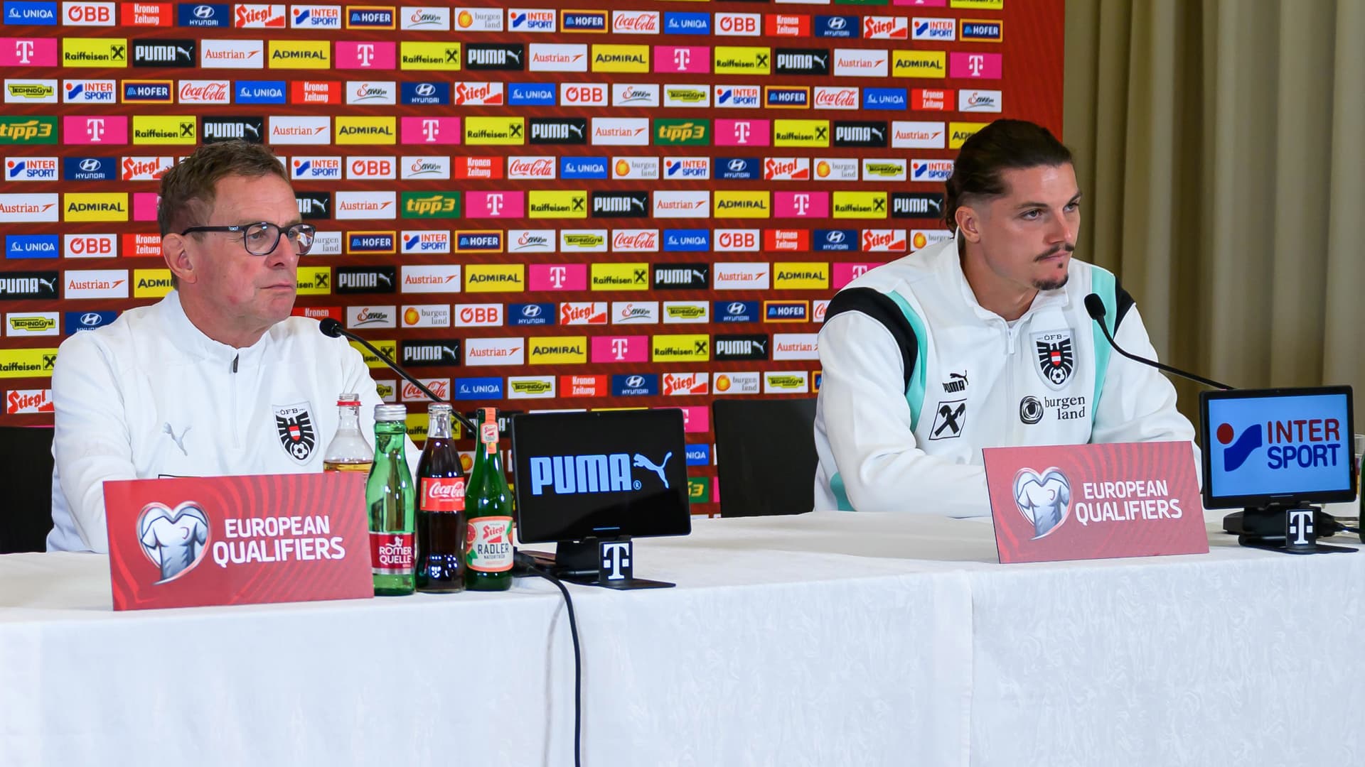 Rangnick und Sabitzer blicken in Pressekonferenz auf Zypern-Spiel