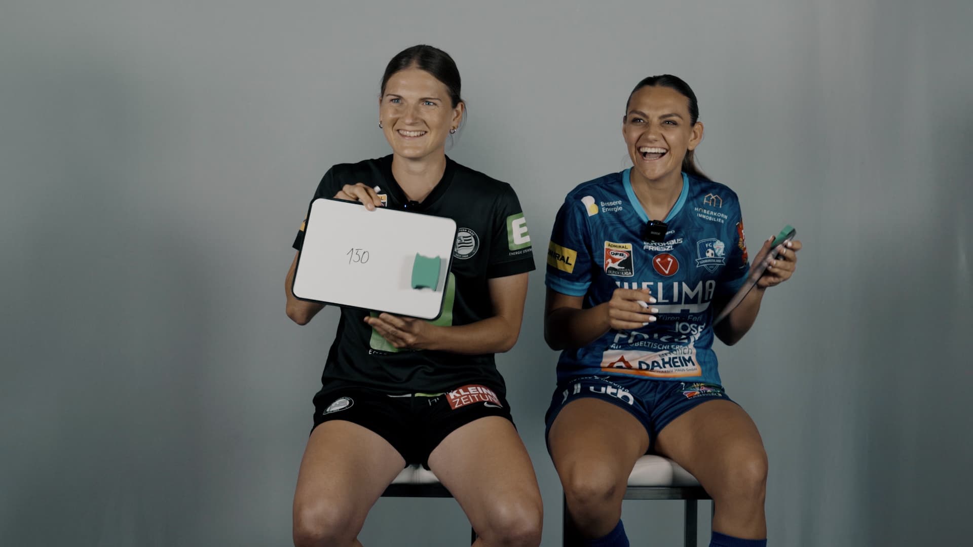 Schätzspiel mit Sophie Maierhofer und Katja Graf