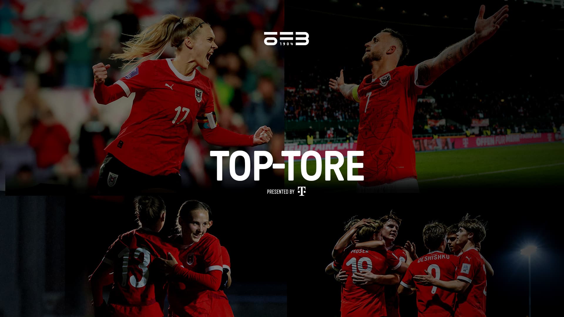 Top-Tore Nachwuchs-Nationalteams