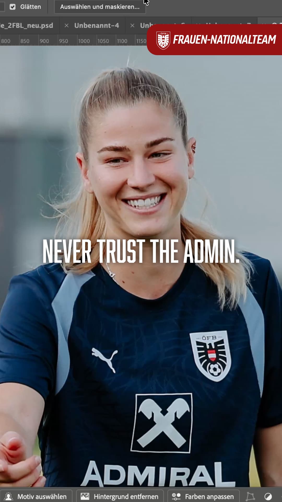 Never trust the Admin. 😂