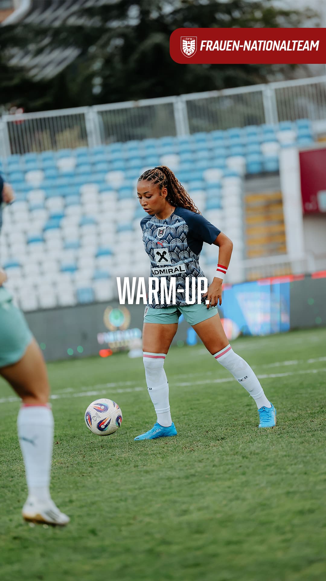 Warm-Up vor 🇽🇰🆚🇦🇹