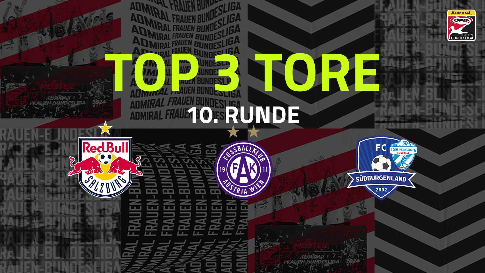 Top 3 Tore | 10. Runde | AFBL
