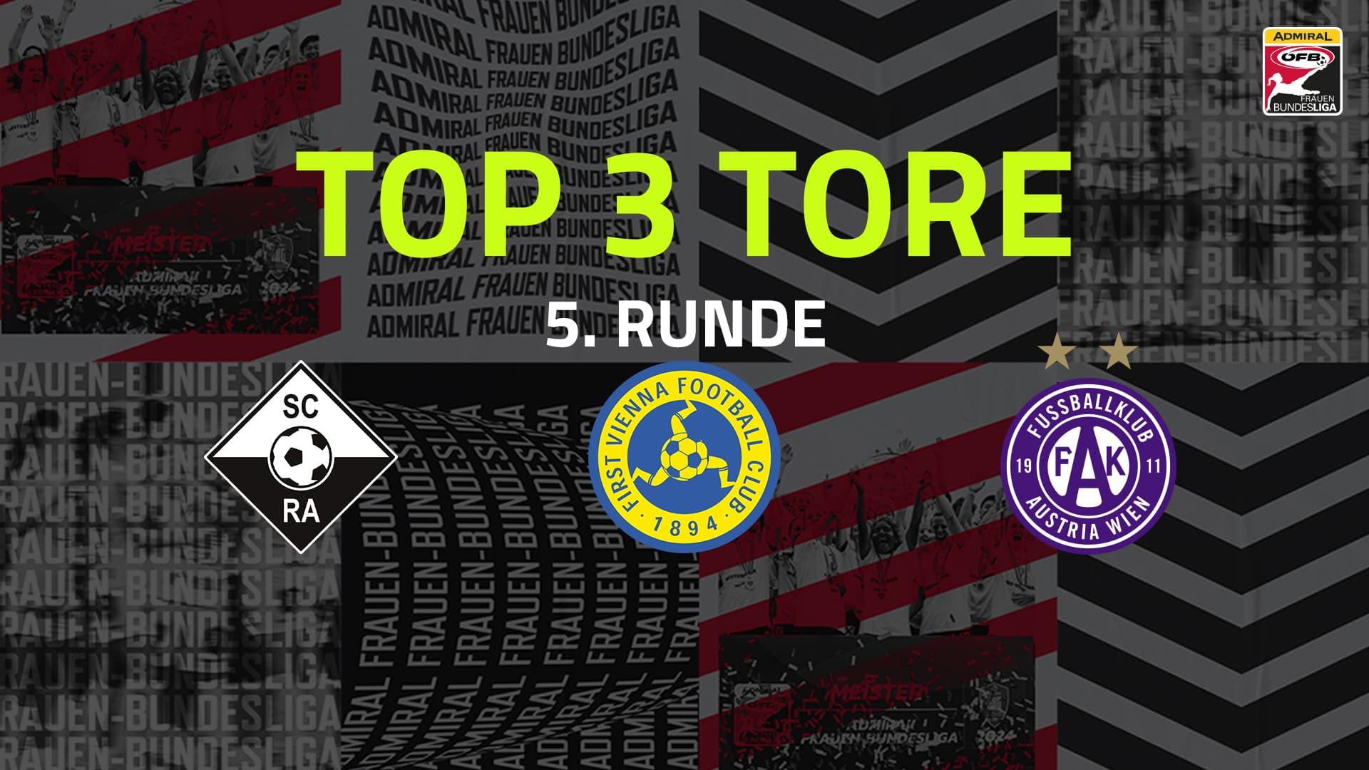 Top 3 Tore | 5. Runde | AFBL