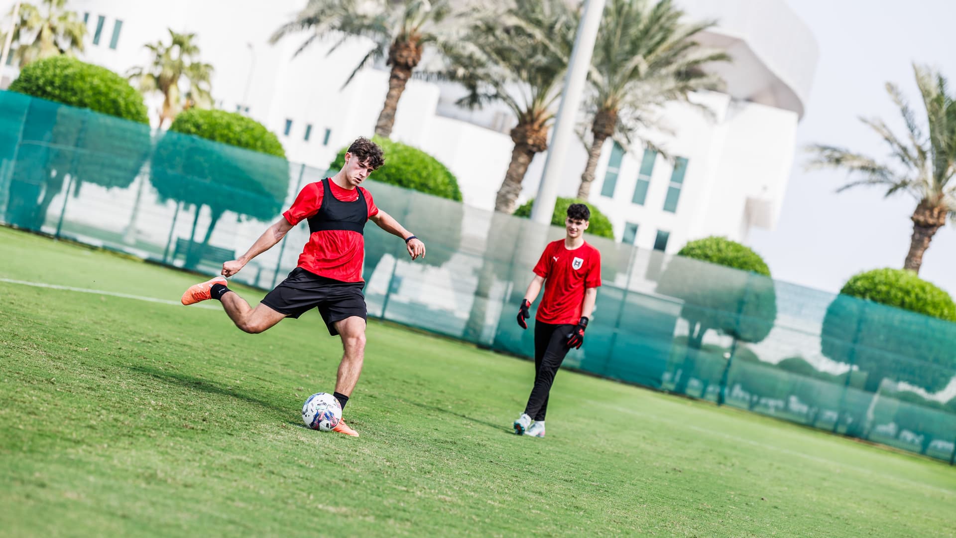 Top-Bedingungen in Katar für das U17-Nationalteam