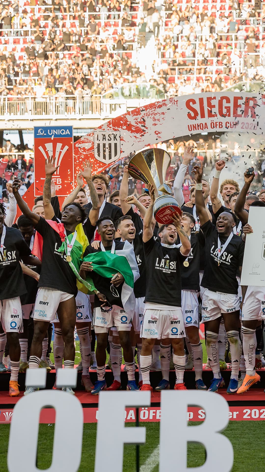 🏆 LASK ist UNIQA ÖFB Cup-Sieger 2026! 🙌 🎉
