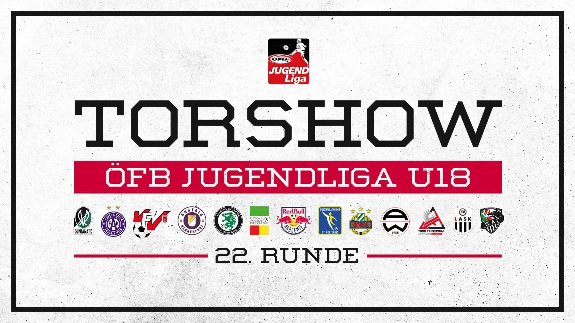 Torshow | ÖFB Jugendliga U18: 22. Runde | 2024/25