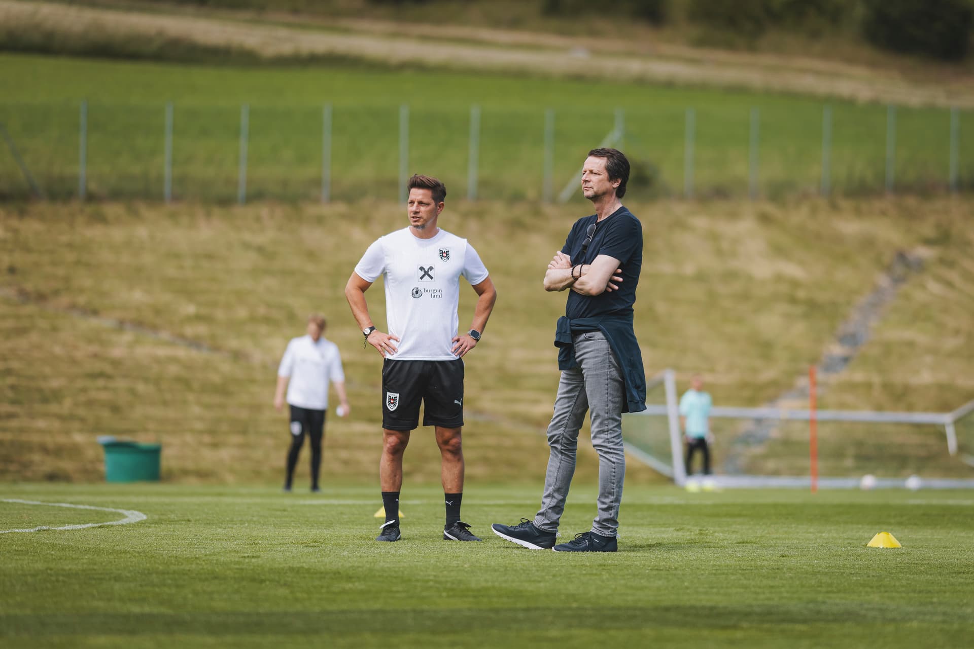 Sportdirektor Schöttel im U21-Teamcamp