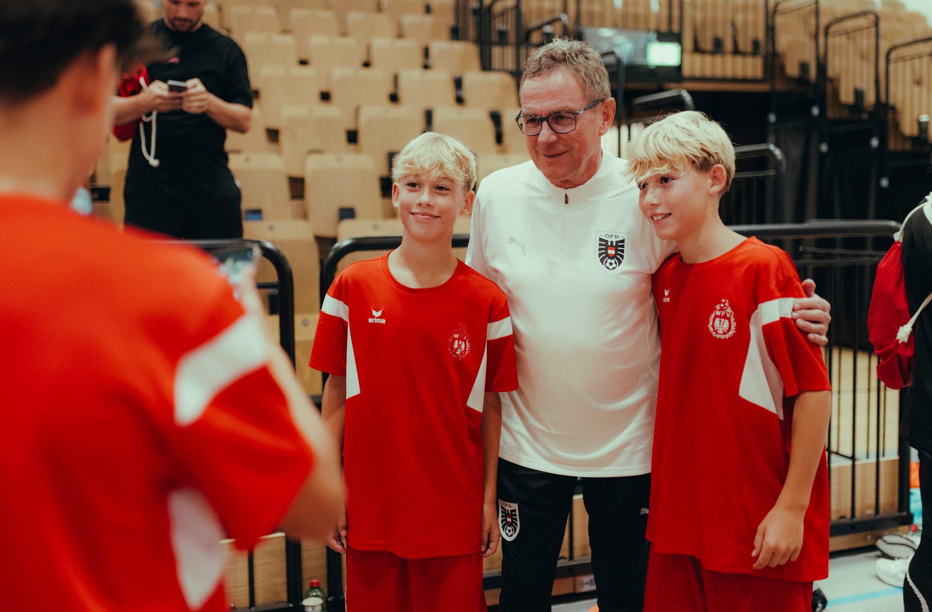 Futsal-Fieber bei "Trainieren mit dem Teamchef" in Wien