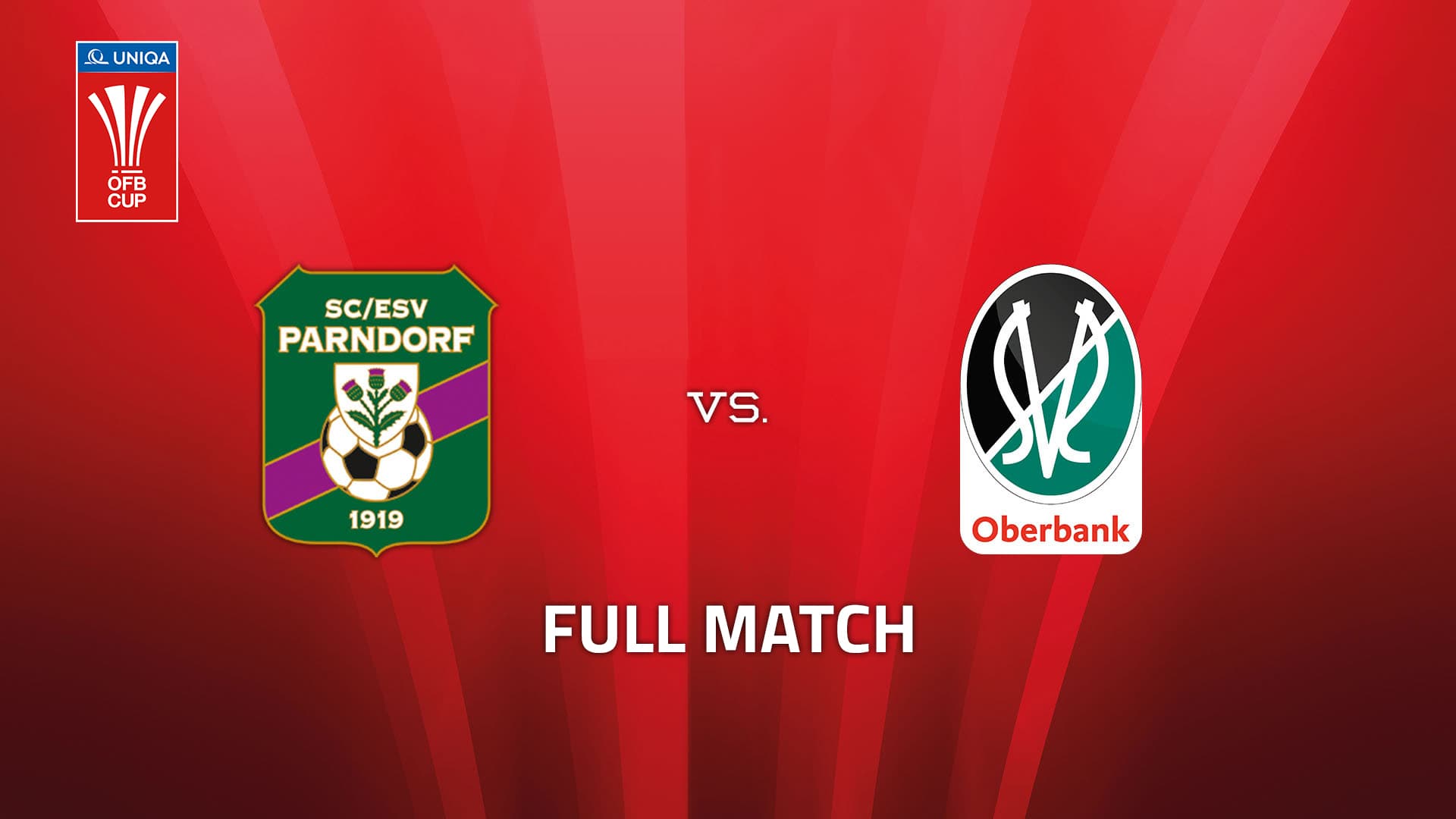 SC / ESV Parndorf 1919 - SV Oberbank Ried