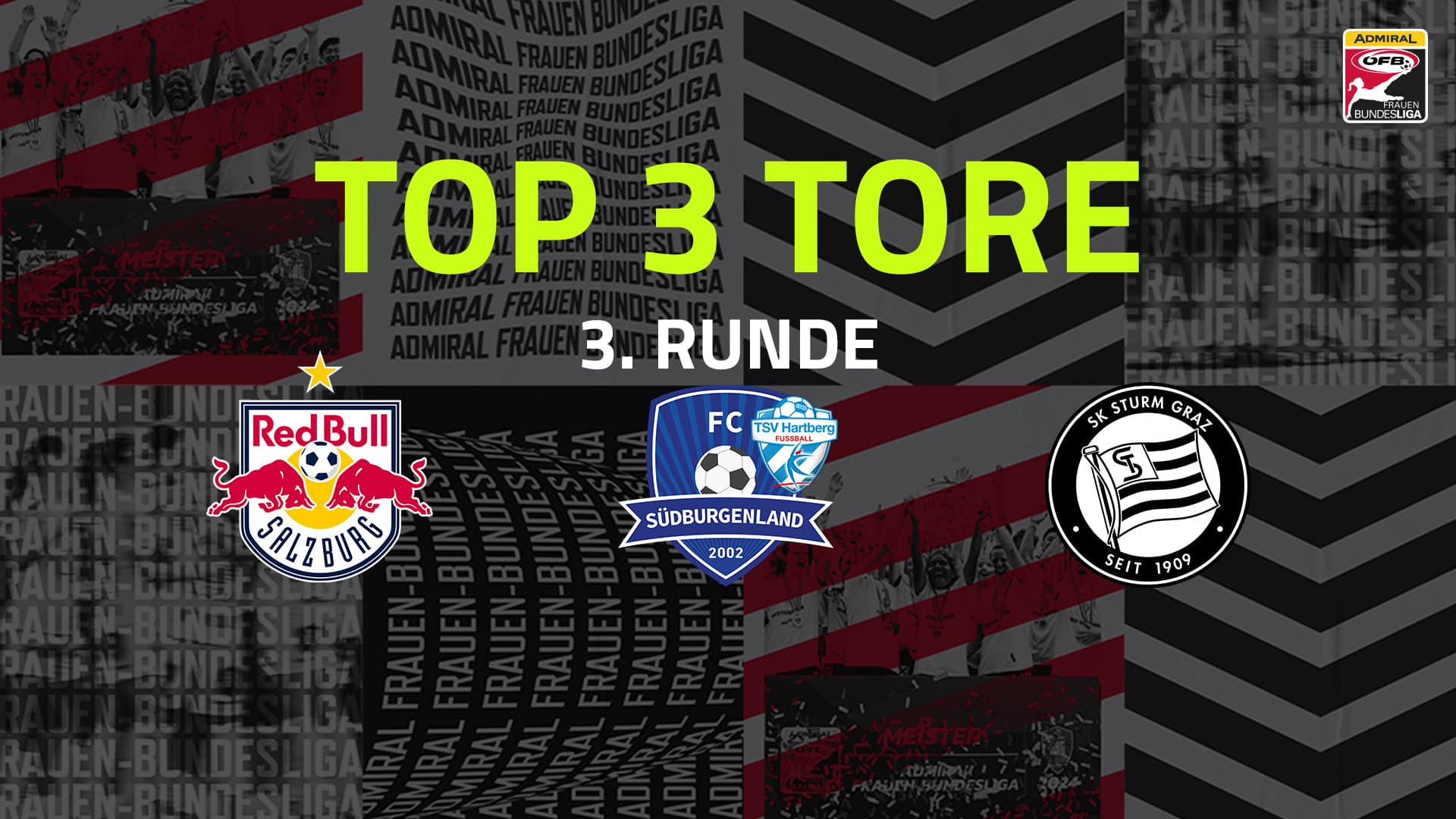 Top 3 Tore | 3. Runde | AFBL
