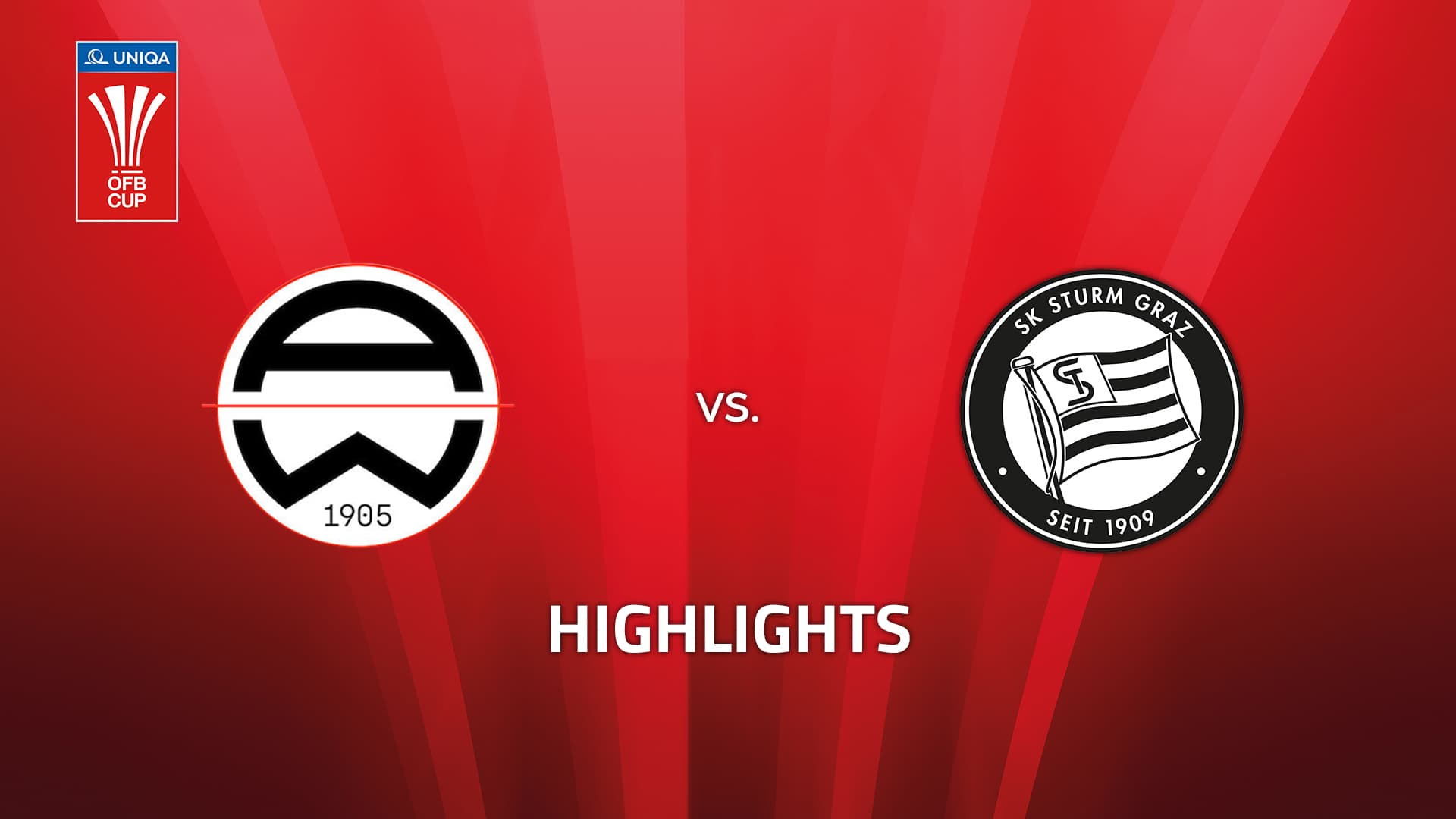 Admira Wacker - SK Puntigamer Sturm Graz